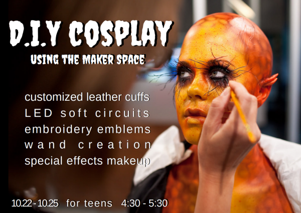 Image for event: DIY Cosplay: Embroidery Emblems and Wand Creations