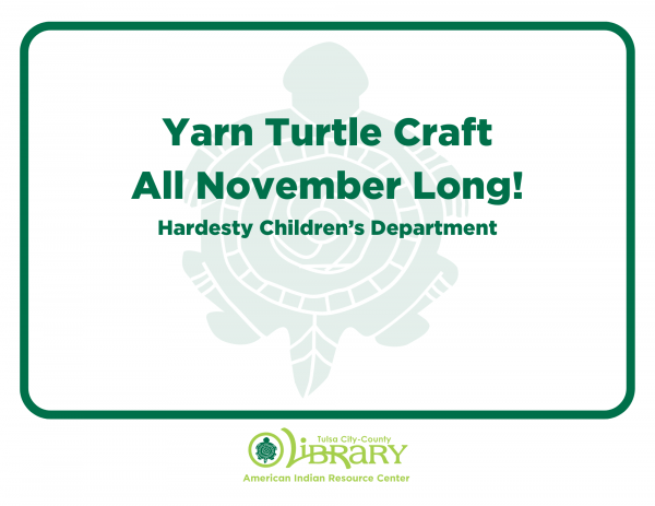 Image for event: Yarn Turtle Craft