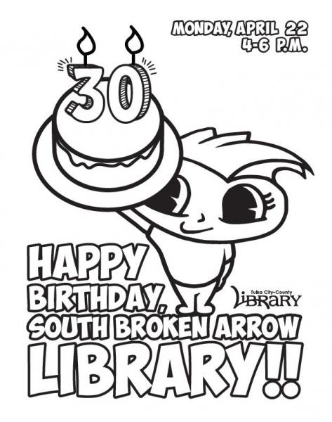 Image for event: South Broken Arrow Library's 30th Anniversary Party