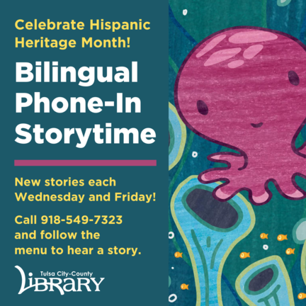 Image for event: Build A Reader Bilingual Phone-In Storytime