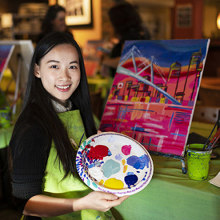 Image for event: Paint and Sip at the Library