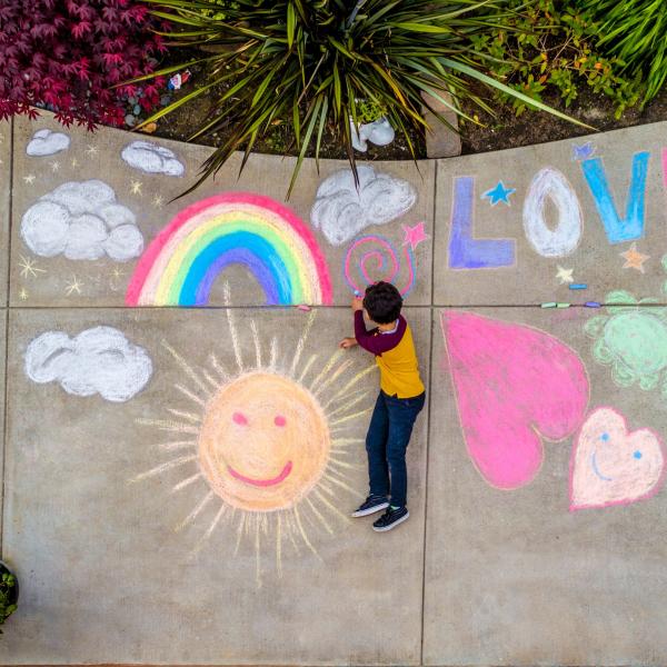 Image for event: Chalk the Block With Kindness