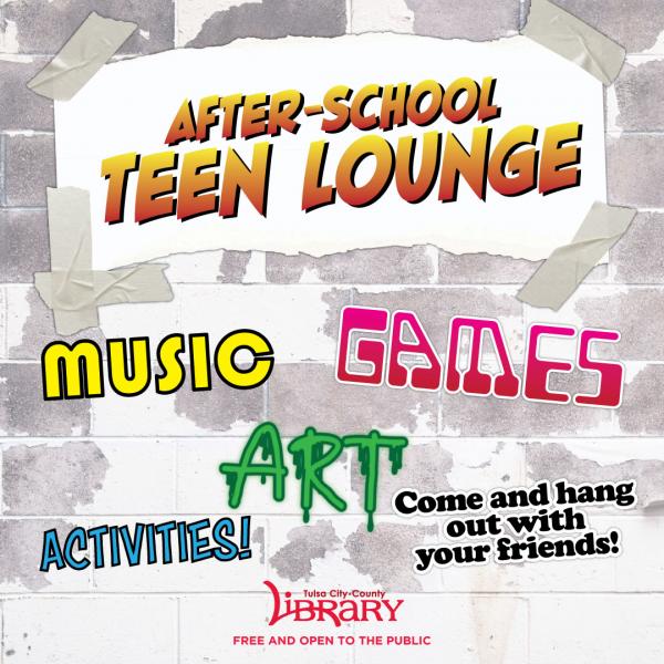 Image for event: After-School Teen Lounge
