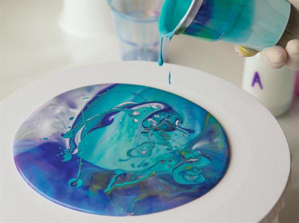 Image for event: Pour Painting 