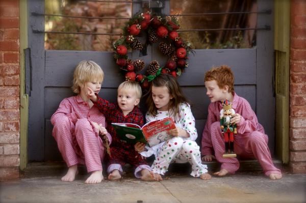 Image for event: Pajama Jam: Storytime &amp; Santa!
