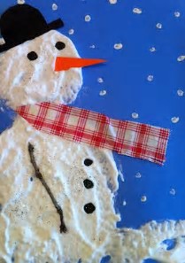 Image for event: Messy Art Club: Let It Snow With Puffy Paint