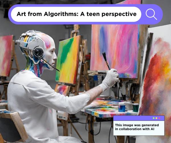 Image for event: Art From Algorithms: A Teen Perspective