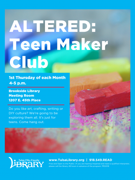 Image for event: ALTERED: Teen Maker Club