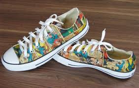 Image for event: DIY Comic-Book Shoes
