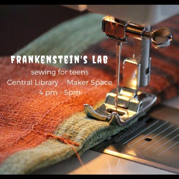Image for event: Frankenstein's Lab: Sewing for Teens/Tweens