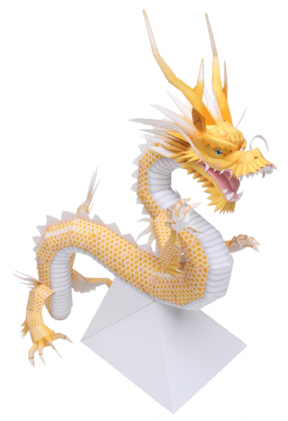 Image for event: Take-Home Kit: Paper Dragon for Teens