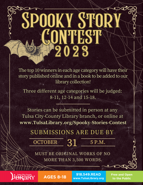 Image for event: Fourth Annual Spooky Story Contest