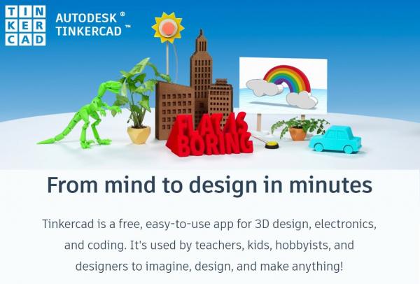 Image for event: Intro to Tinkercad